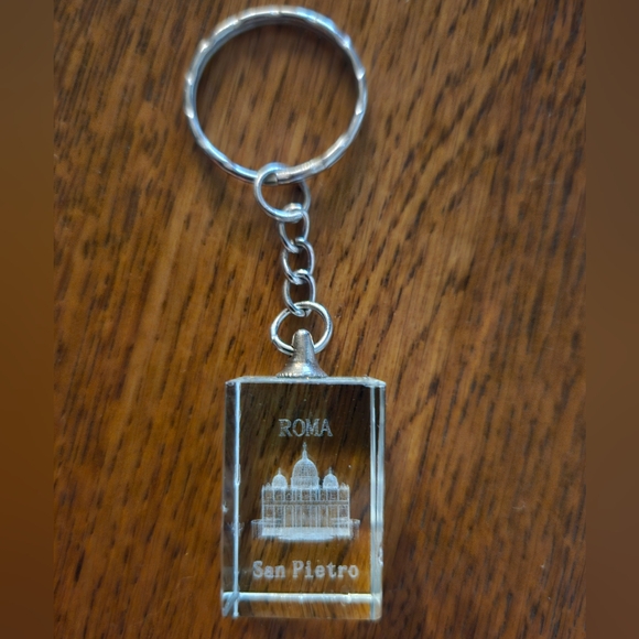 3D LASER CUT KEYCHAIN from Rome "ROMA" "San Pietro" - Picture 6 of 6